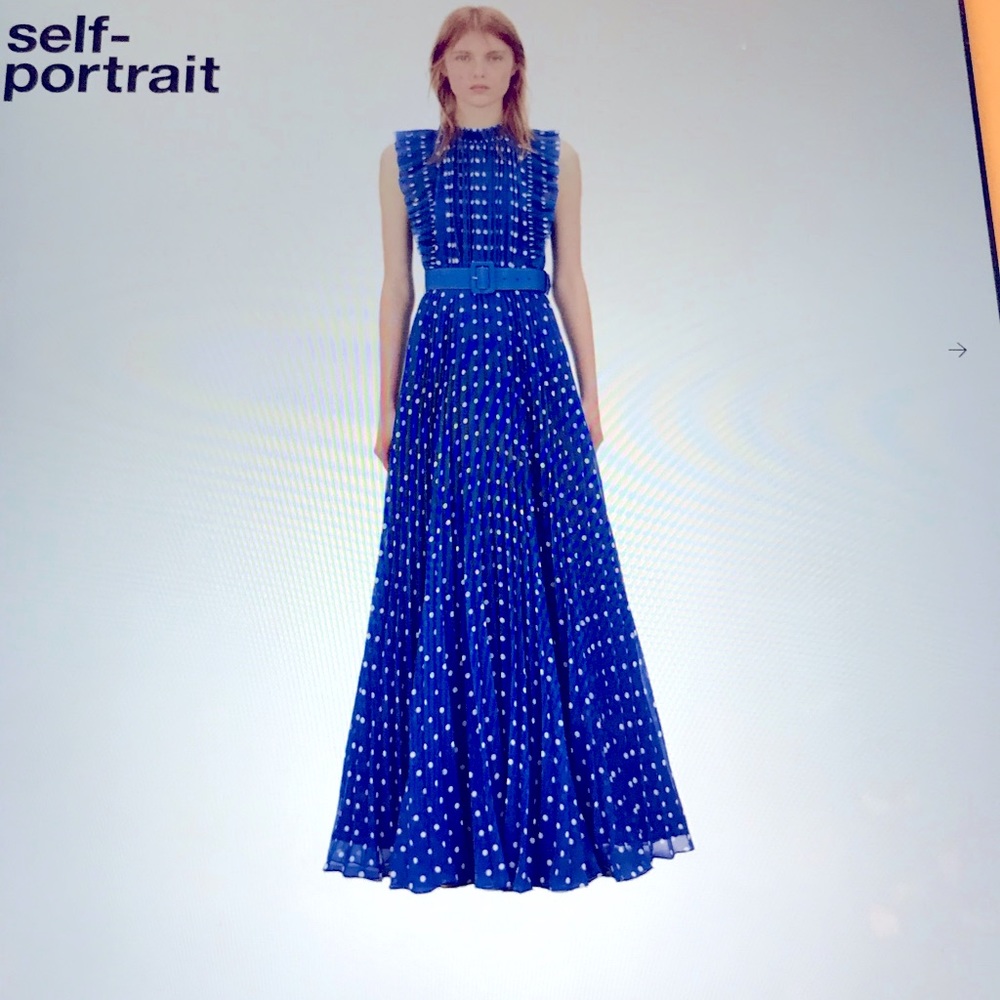 New self-portrait dress